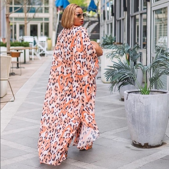 2pc Kaftan top and pants set - Picture 5 of 5